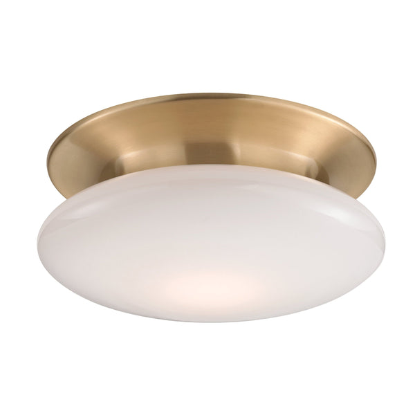 Lighting - Flush Mount Irvington Led Flush Mount // Satin Brass // Small 