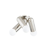 Lighting - Flush Mount Lolly 3 Light Flush Mount // Polished Nickel 