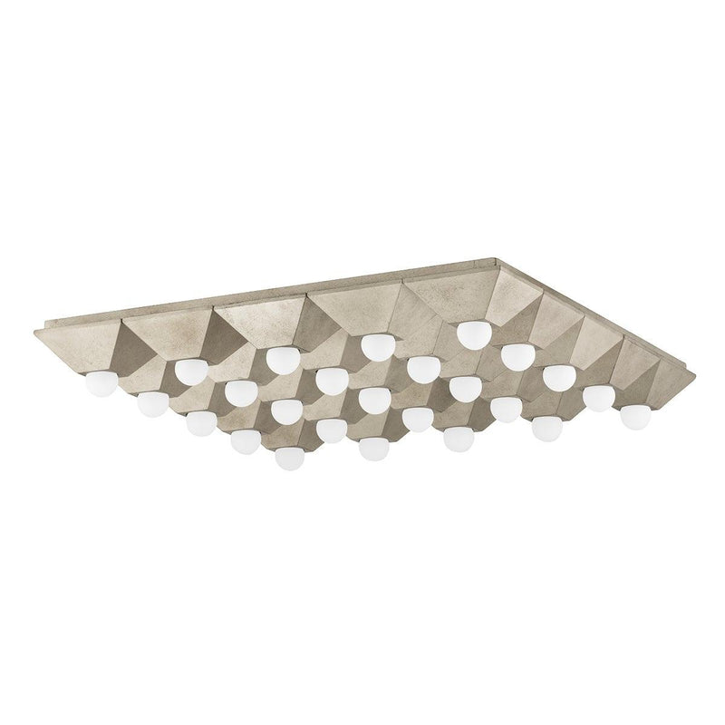 Lighting - Flush Mount Max 25 Light Flush Mount // Silver Leaf 