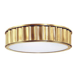 Lighting - Flush Mount Middlebury 3 Light Flush Mount // Aged Brass // Small 