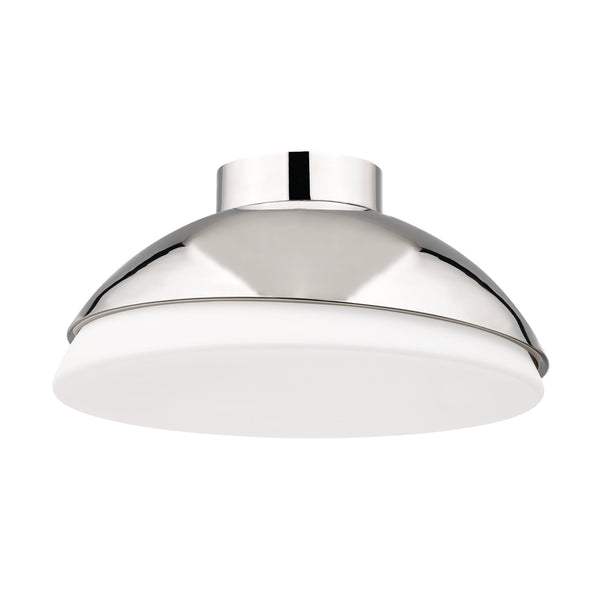 Lighting - Flush Mount Morse 2 Light Flush Mount // Polished Nickel 