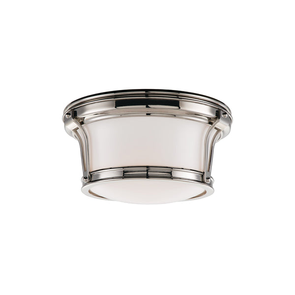 Lighting - Flush Mount Newport 2 Light Flush Mount // Polished Nickel // Small 