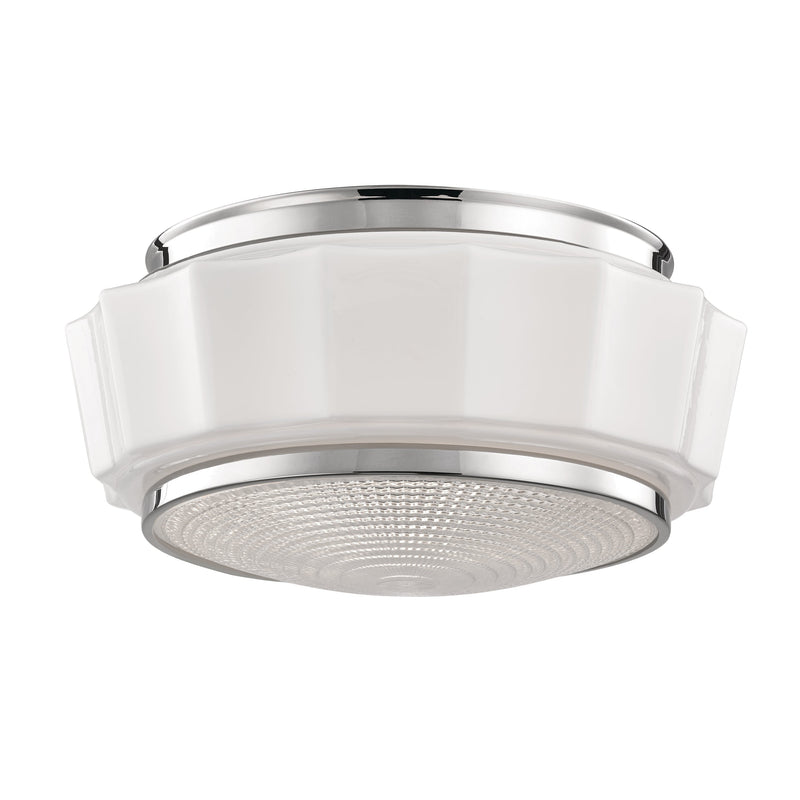 Lighting - Flush Mount Odessa 2 Light Flush Mount // Polished Nickel 