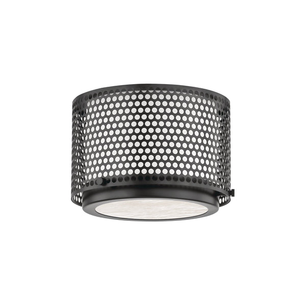 Lighting - Flush Mount Oracle 1 Light Flush Mount // Black Brass 