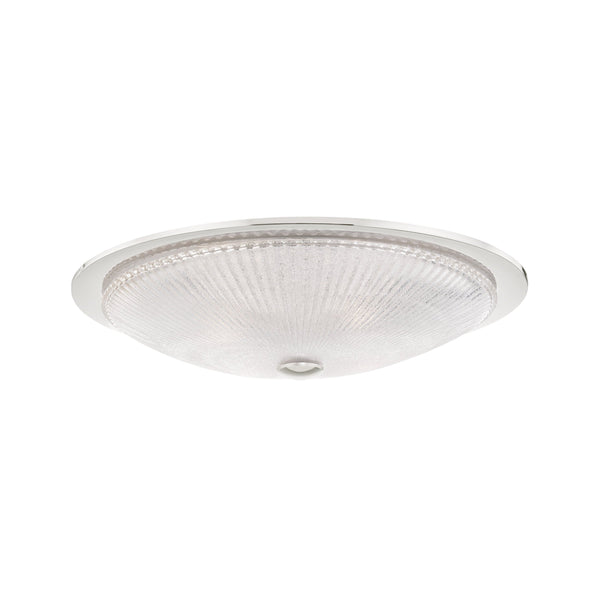 Lighting - Flush Mount Ossining 4 Light Flush Mount // Polished Nickel 