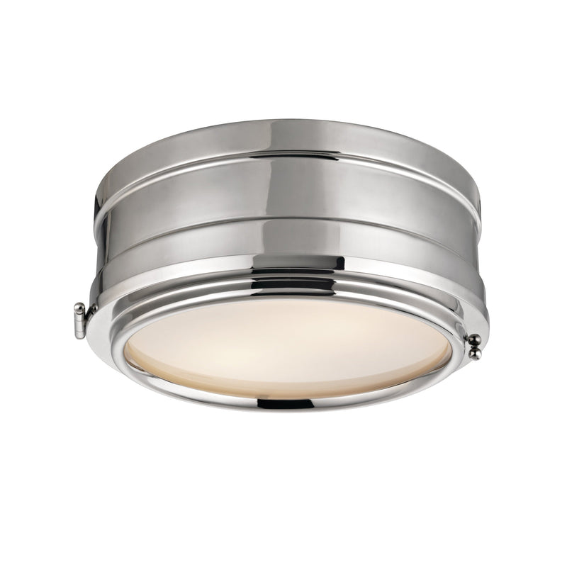 Lighting - Flush Mount Rye 2 Light Flush Mount // Polished Nickel 