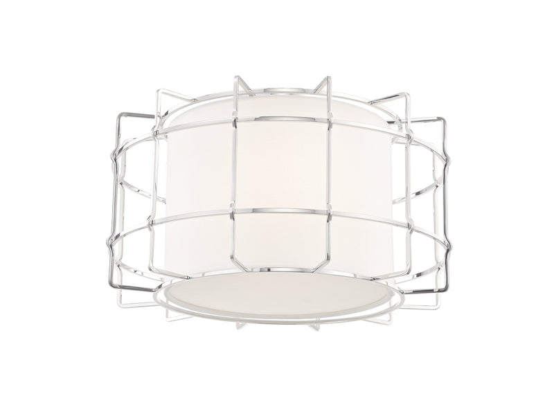 Lighting - Flush Mount Sovereign 2 Light Flush Mount // Polished Nickel 