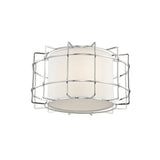 Lighting - Flush Mount Sovereign 2 Light Flush Mount // Polished Nickel 