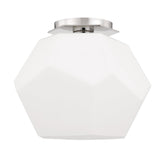 Lighting - Flush Mount Tring 1 Light Flush Mount // Polished Nickel 