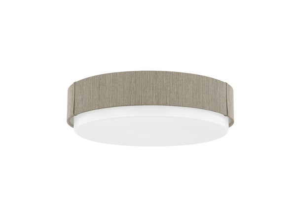 Lighting - Flush Mount Zane 1 Light Flush Mount // Patina Brass 