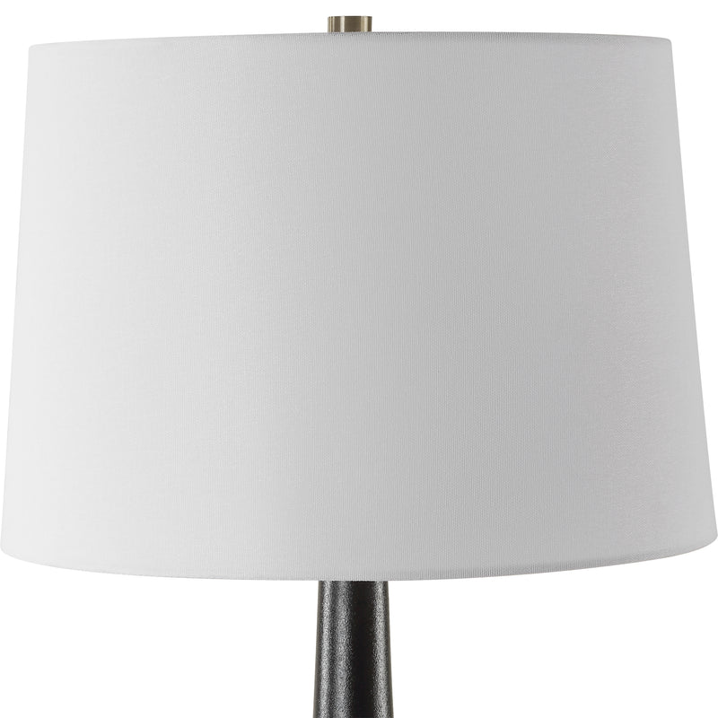 Lighting Foster Black Glaze Table Lamp 