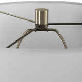 Lighting Foster Black Glaze Table Lamp 