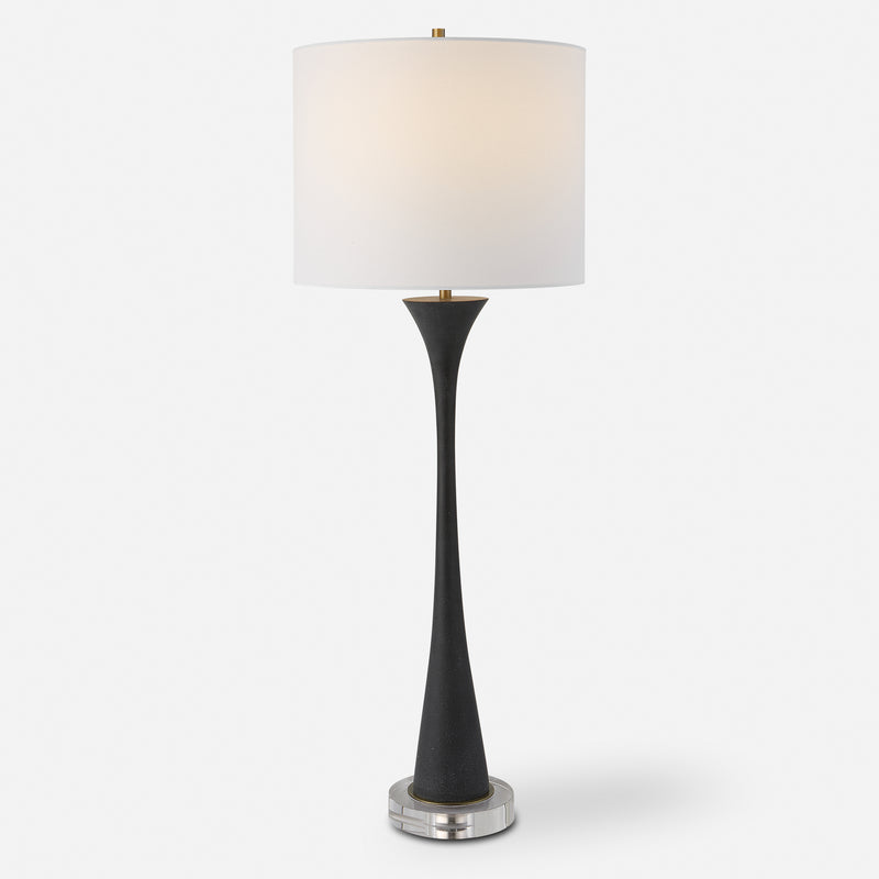 Lighting Fountain Black Stone Buffet Lamp 