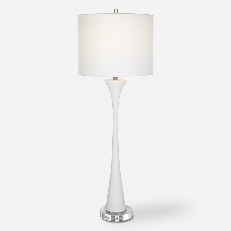 Lighting Fountain White Marble Buffet Lamp 