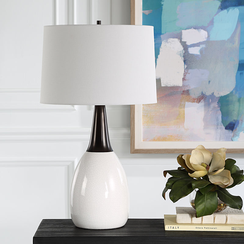 Lighting Fralin White Table Lamp 
