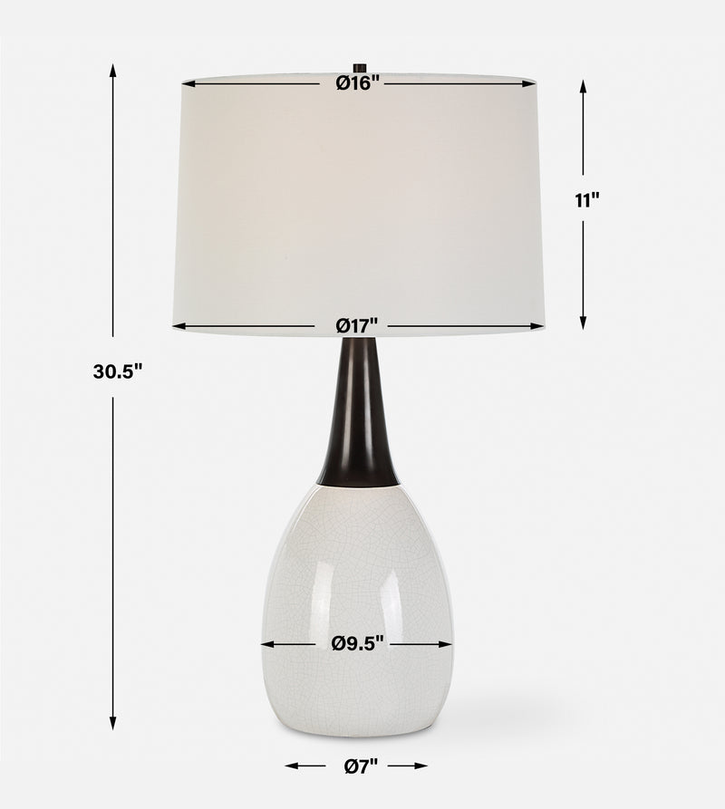 Lighting Fralin White Table Lamp 