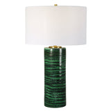 Lighting Galeno Emerald Green Table Lamp 