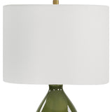 Lighting Gourd Green Table Lamp 