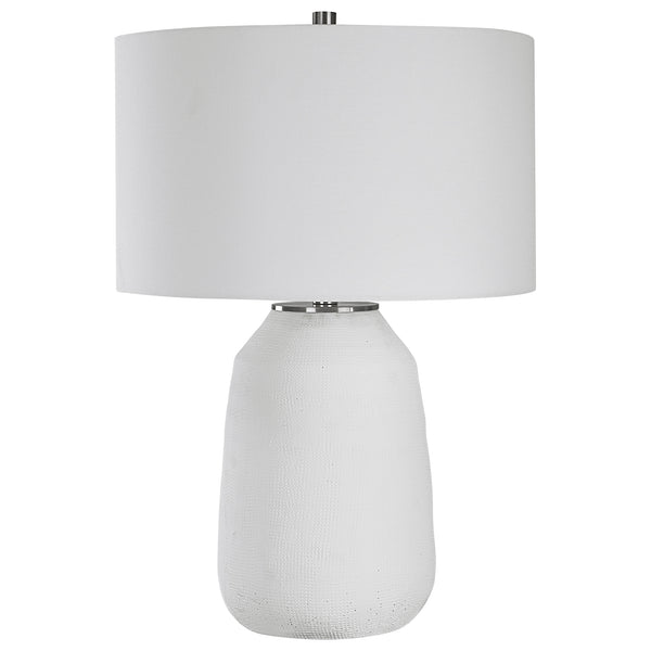 Lighting Heir Chalk White Table Lamp 