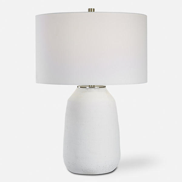 Lighting Heir Chalk White Table Lamp 