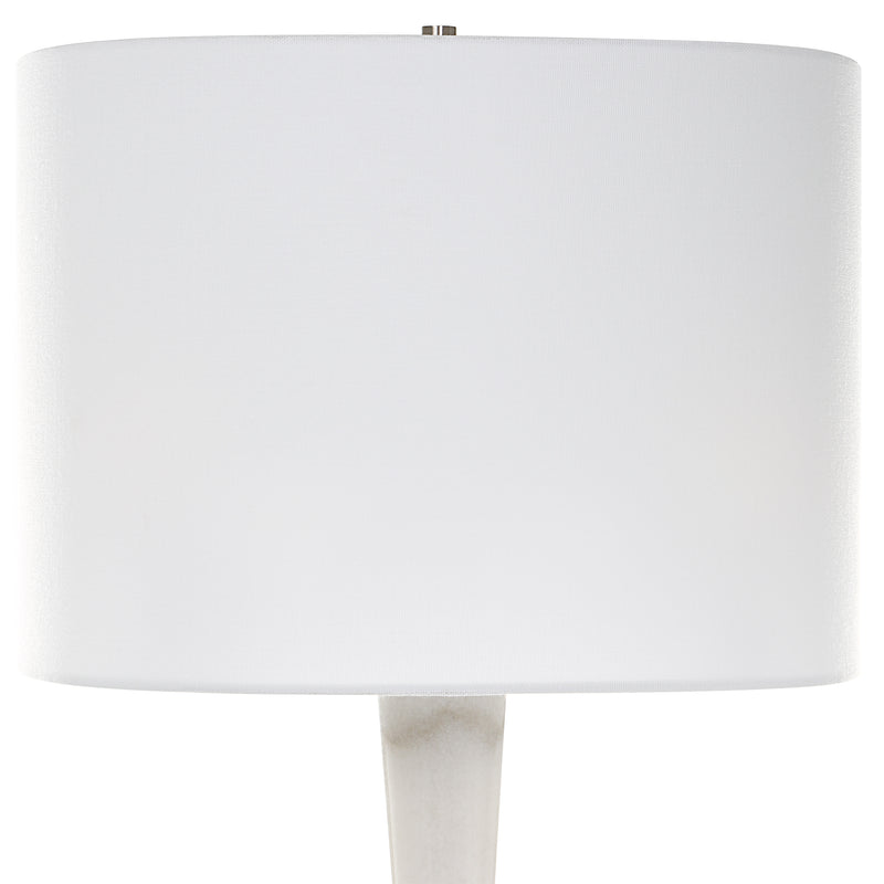 Lighting Hourglass White Table Lamp 