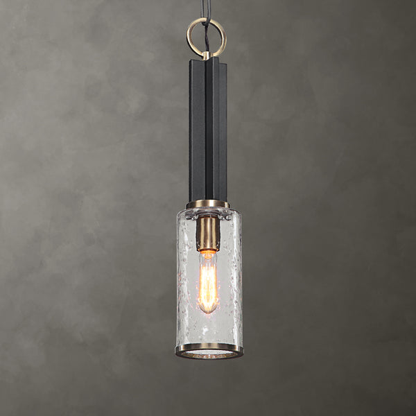 Lighting Jarsdel 1 Light Industrial Mini Pendant 
