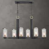 Lighting Jarsdel 6 Light Industrial Island Light 