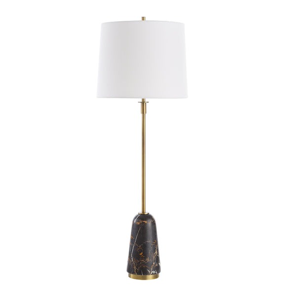 Lighting Jenson Black Marble Buffet Lamp 