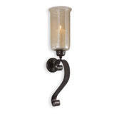 Lighting Joselyn Bronze Candle Wall Sconce 