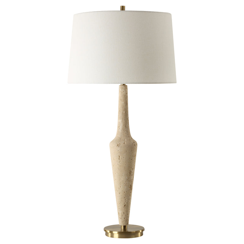 Lighting Juliet Travertine Table Lamp 