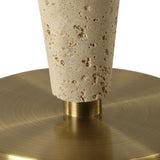 Lighting Juliet Travertine Table Lamp 