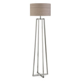 Lighting Keokee Polished Nickel Floor Lamp 
