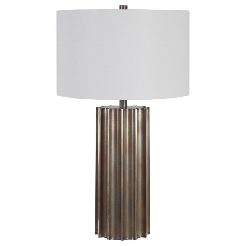 Lighting Khalio Gun Metal Table Lamp 