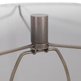 Lighting Khalio Gun Metal Table Lamp 