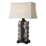 Lighting Kodiak Stacked Stone Lamp 