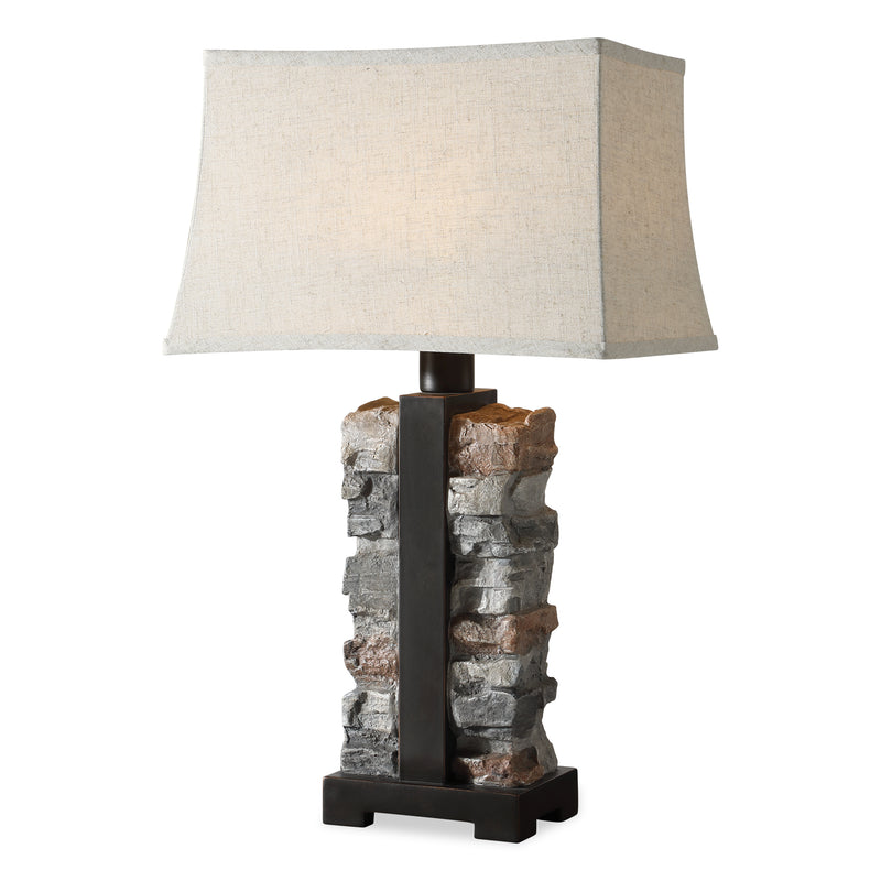 Lighting Kodiak Stacked Stone Lamp 