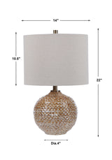 Lighting Lagos Rustic Table Lamp 
