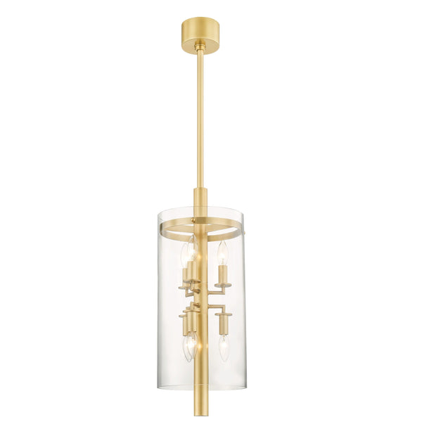 Lighting - Lantern Baxter 6 Light Pendant // Aged Brass 