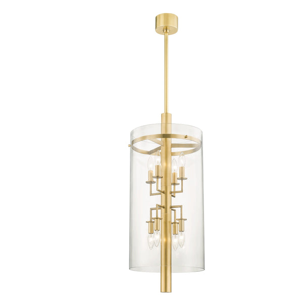 Lighting - Lantern Baxter 8 Light Pendant // Aged Brass 