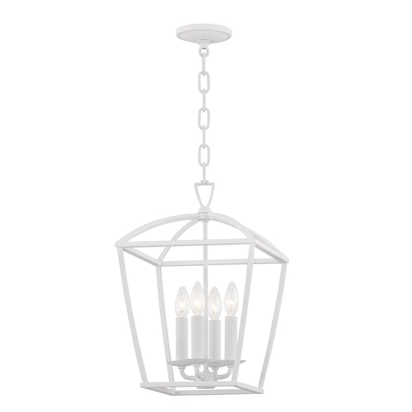 Lighting - Lantern Bryant 4 Light Small Pendant // White Plaster 