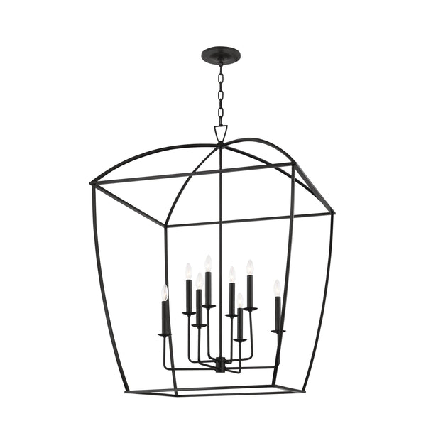 Lighting - Lantern Bryant 8 Light Extra Large Pendant // Aged Iron 