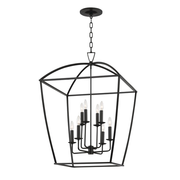 Lighting - Lantern Bryant 8 Light Large Pendant // Aged Iron 