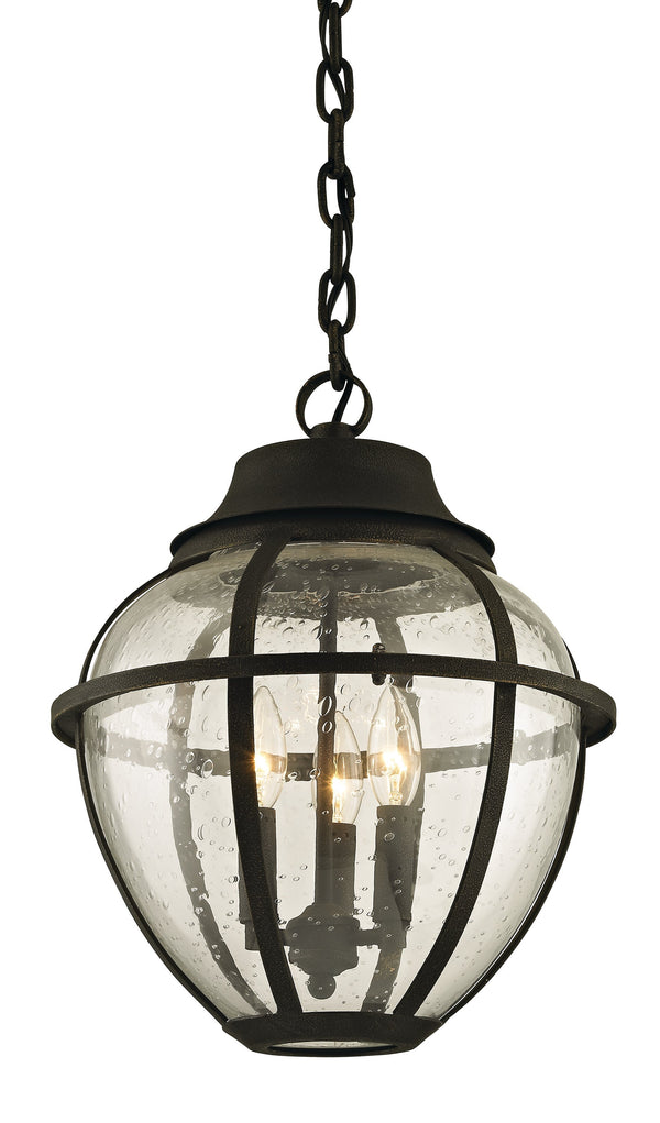 Lighting - Lantern Bunker Hill 3lt Hanger // Vintage Bronze 