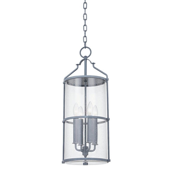 Lighting - Lantern Burbank 4 Light Exterior Lantern // Weathered Zinc 