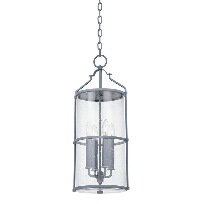 Lighting - Lantern Burbank 4 Light Exterior Lantern // Weathered Zinc 