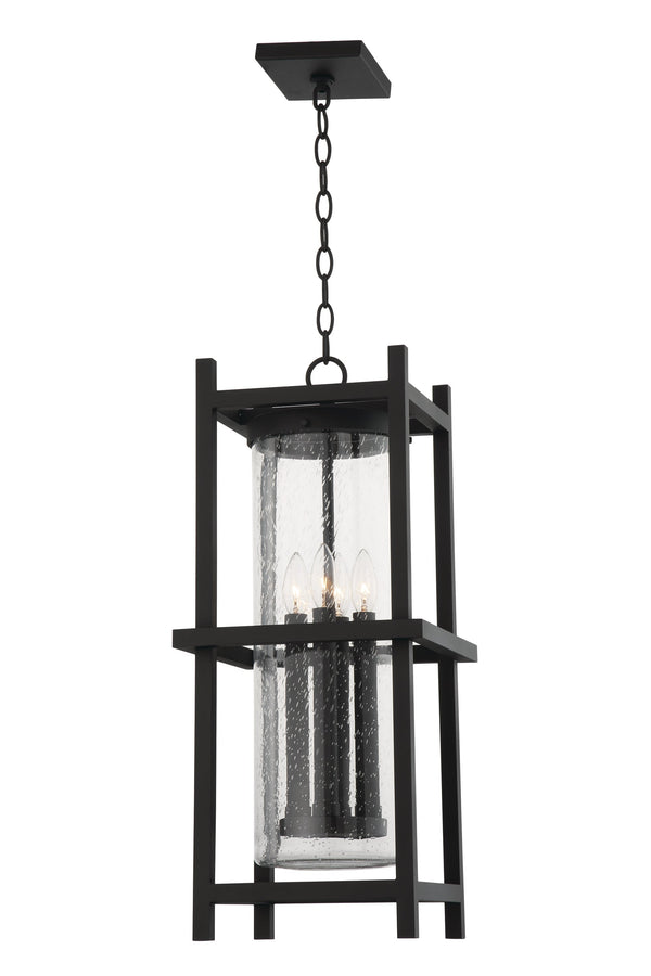 Lighting - Lantern Carlo 4 Light Exterior Lantern // Textured Black 