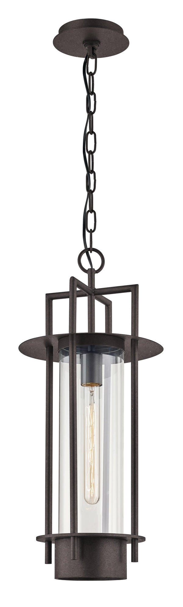 Lighting - Lantern Carroll Park 1lt Hanger // Bronze 