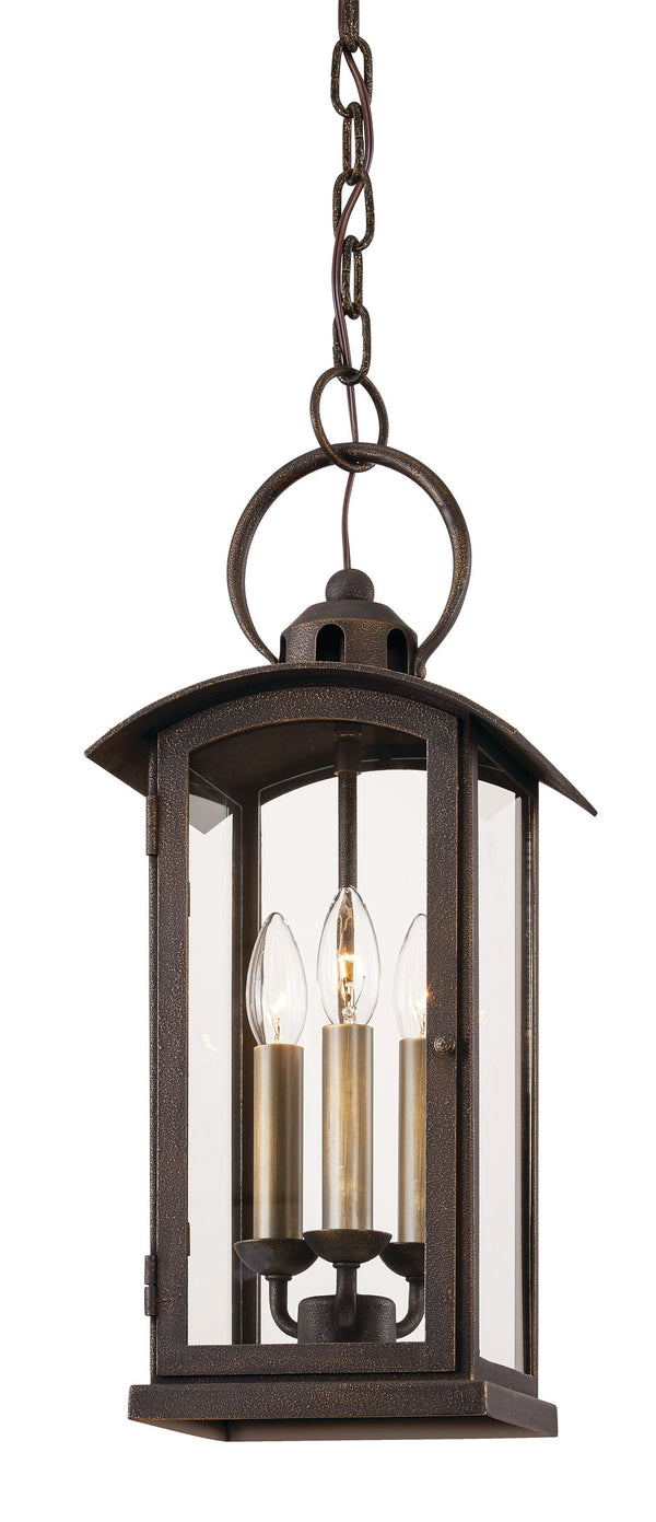 Lighting - Lantern Chaplin 3lt Hanger // Vintage Bronze 