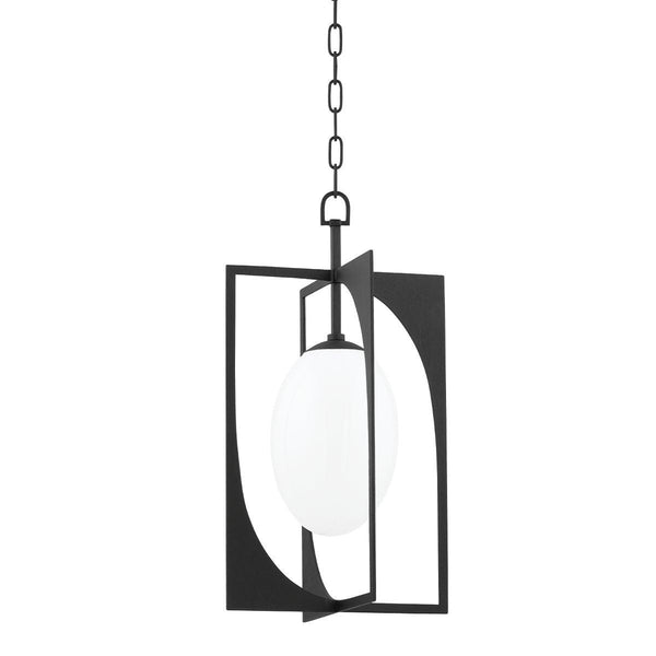 Lighting - Lantern Enzo 1 Light Small Lantern // Black Iron 