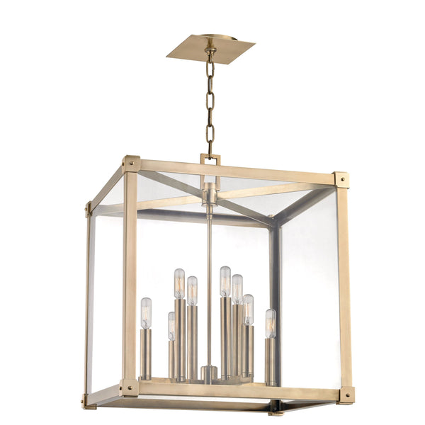 Lighting - Lantern Forsyth 8 Light Pendant // Aged Brass 